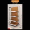 Gondole DOUBLE FACE DESIGN BOIS - H:160cm - SUIVANT
