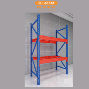 Palettier INDUSTRIEL LOURD - PRINCIPAL - L250 × P100cm