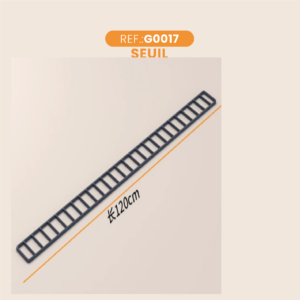 Accessoire Gondole - Seuil / Bande Prix - L:120cm