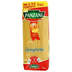 Pâtes spaghetti PANZANI le paquet de 1 kg